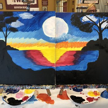 Painting with a Twist - Paint & Sip Near Me - Boynton Beach, Florida
