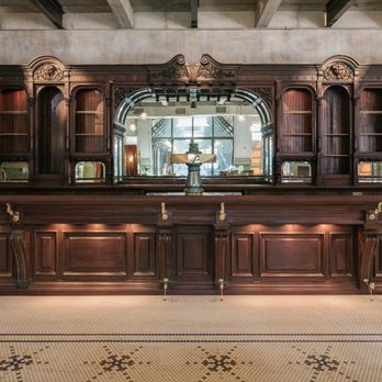 Eberly - This is the 160 yr old Mahogany bar, is now at Eberly, and the 4th version of its origional home, The Cedar Tavern. - Bars Near Me - Austin, Texas Eberly - This is the 160 yr old Mahogany bar, is now at Eberly, and the 4th version of its origional home, The Cedar Tavern. - Bars Near Me - Austin, Texas