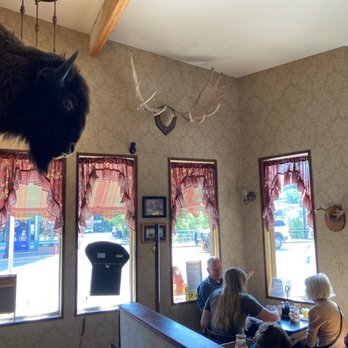 The Busy Bee Cafe - View of the little downtown - Cafes Near Me - Buffalo, Wyoming