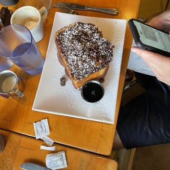 Josh's Delicatessen & Appetizing - a plate of french toast with powdered sugar on top - Delis Near Me - Surfside, Florida Josh's Delicatessen & Appetizing - a plate of french toast with powdered sugar on top - Delis Near Me - Surfside, Florida