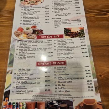 Pho Saigon II Vietnamese Cuisine - Menu Page 2 of 2 - Updated July 2025 - Vietnamese Near Me - Bartonsville, Pennsylvania