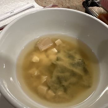 Toro Restaurant - Dirty band-aid in miso soup! - Asian Fusion Near Me - Newtown, Connecticut