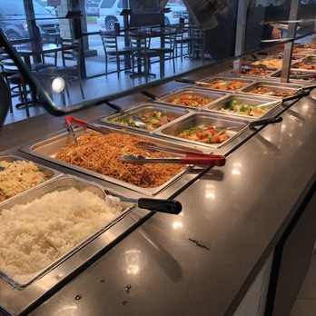 New China Mongolian BBQ - Clean buffet station with a large selection of great tasting food. - Mongolian Near Me - La Verne, California New China Mongolian BBQ - Clean buffet station with a large selection of great tasting food. - Mongolian Near Me - La Verne, California