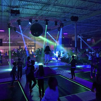 Flying Squirrel - Neon Lights Friday and Saturday Night! - Trampoline Parks Near Me - Hamilton, Ontario