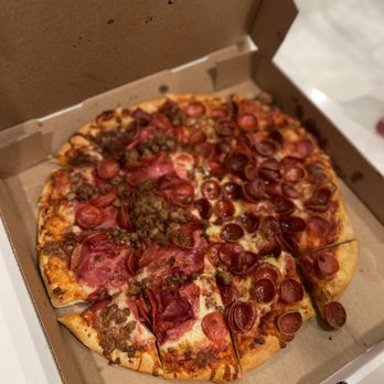 Cheshire Market - Large pizza on half The Italian Pizza the other pepperoni - Grocery Near Me - Galena, Ohio
