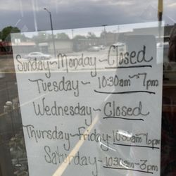 Natural Gem - Incorrect hours.