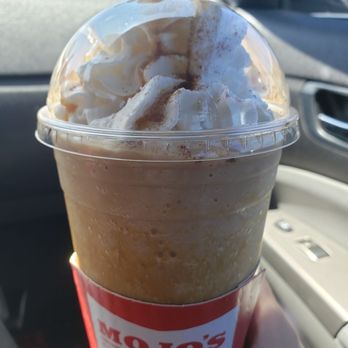 Mojo's Drive Thru Coffee - Cinnamon bliss - Coffee & Tea Near Me - Corona, California Mojo's Drive Thru Coffee - Cinnamon bliss - Coffee & Tea Near Me - Corona, California