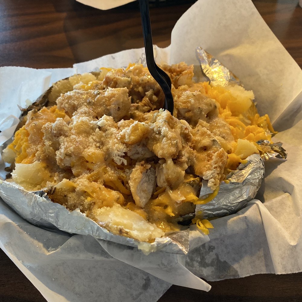 Potato Shack Plus - Garlic Parmesan - Caterers Near Me - College Station, Texas Potato Shack Plus - Garlic Parmesan - Caterers Near Me - College Station, Texas