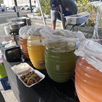 Carnitas Y Chicharrones “El Gallo” - Aguas Frescas - Tamarindo ; Pina / Pineapple ; Pepino / Cucumber ; Melon! / Melon what else! - Mexican Near Me - El Monte, California Carnitas Y Chicharrones “El Gallo” - Aguas Frescas - Tamarindo ; Pina / Pineapple ; Pepino / Cucumber ; Melon! / Melon what else! - Mexican Near Me - El Monte, California