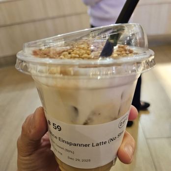 Cha Redefine - rice einspanner latte..good - Tea Rooms Near Me - Costa Mesa, California