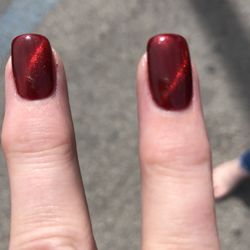 Model Nails - This was my nails, which I love.