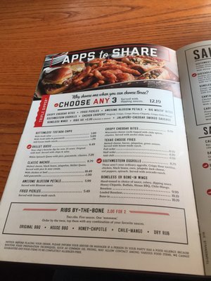Menu photo 1 Chili's Jacksonville, FL