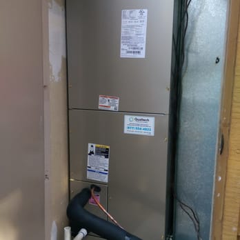 Qualtech Heating & Cooling - Outside closet installation at my condo of my new furnace. - Heating & Air Conditioning/HVAC Near Me - Danville, California Qualtech Heating & Cooling - Outside closet installation at my condo of my new furnace. - Heating & Air Conditioning/HVAC Near Me - Danville, California