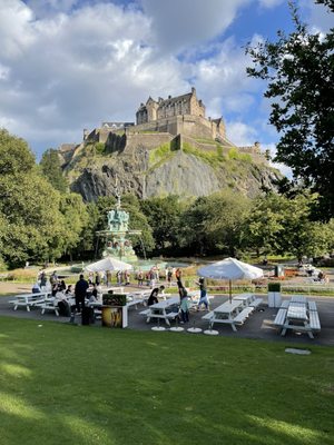 Princes Street Gardens by null