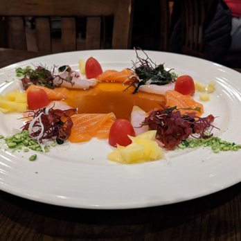Fuji Sushi - Appetizer with salmon and red snapper - Sushi Bars Near Me - Bel Air, Maryland