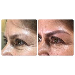 Ricardo's off the Blvd - Microblading and powder brows by Kathleen. fringelashes.com