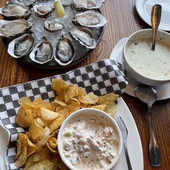 Taylor Shellfish Oyster Bar - SHUCKER'S DOZEN, SMOKED OYSTER DIP, NORTHWEST GEODUCK CHOWDER - Seafood Near Me - Seattle, Washington Taylor Shellfish Oyster Bar - SHUCKER'S DOZEN, SMOKED OYSTER DIP, NORTHWEST GEODUCK CHOWDER - Seafood Near Me - Seattle, Washington
