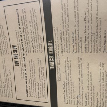 Puckett's Restaurant - Menu - Southern Near Me - Chattanooga, Tennessee Puckett's Restaurant - Menu - Southern Near Me - Chattanooga, Tennessee