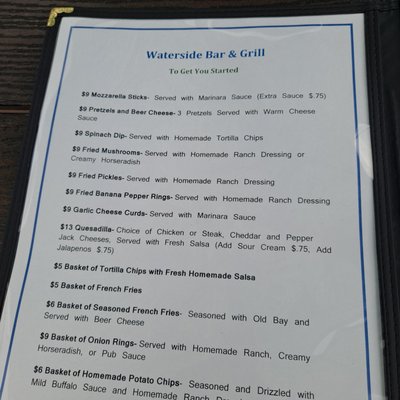 Menu photo 6 Waterside Bar and Grill Catawba, NC Menu photo 6 Waterside Bar and Grill Catawba, NC