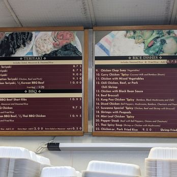 Thai Deli - Menu as of July 21, 2025 - Delis Near Me - Los Angeles, California