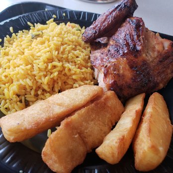 Chicken Fiesta - Quarter chicken with rice and yucca. - Tex-Mex Near Me - Richmond, Virginia Chicken Fiesta - Quarter chicken with rice and yucca. - Tex-Mex Near Me - Richmond, Virginia