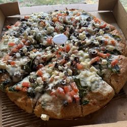 DeFelice Bros Pizza - DeFelice Bros Mediterranean Pizza!   Yummy