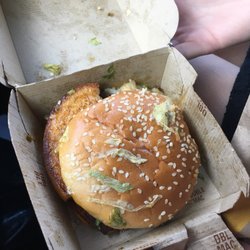 McDonald's - Why? Macdonald why? There was so much sauce that it was uneatable !
