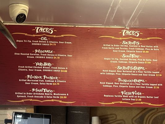 Menu photo 4 Sancho's Tacos Newport Beach, CA Menu photo 4 Sancho's Tacos Newport Beach, CA