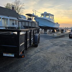 Crispy's Hauling & Junk Removal - Junk Removal at rowayton yacht club.
