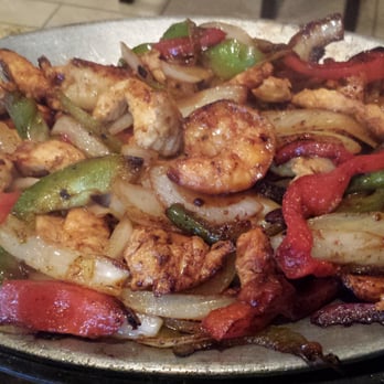 San Jose's Tacos & Tequila - Shrimp and chicken fajitas at San Jose's in Florence - Mexican Near Me - Florence, South Carolina