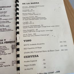 Menu Menu