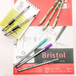 Olympic Stationers - Illustrating