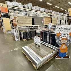 The Home Depot - Flooring department