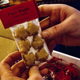 Maple Sugar Leaf Candies... Yum! Maple Sugar Leaf Candies... Yum!