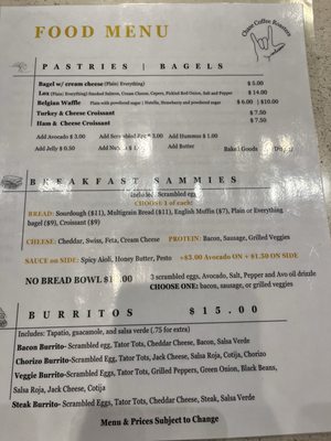 Menu photo 3 Chase Coffee Roasters Fullerton, CA