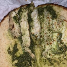 3 pieces of chicken for my Chicken Pesto Flatbread