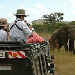 Journeys International - JOURNEYS travelers on safari
