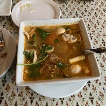 Bangkok Palace - Tom Yum hot and sour soup - Thai Near Me - Portland, Oregon Bangkok Palace - Tom Yum hot and sour soup - Thai Near Me - Portland, Oregon