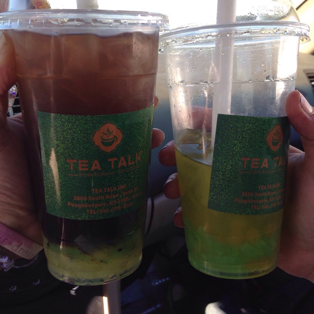 Tea Talk - Pineapple kiwi and blueberry kiwi - Bubble Tea Near Me - Poughkeepsie, New York Tea Talk - Pineapple kiwi and blueberry kiwi - Bubble Tea Near Me - Poughkeepsie, New York