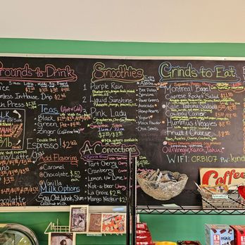 A Coffeehouse - Menu - Coffee & Tea Near Me - Waterville, Maine