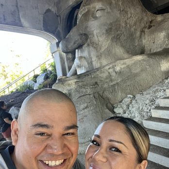 Fremont Troll - Hangin out with my Wife and the Troll. - Public Art Near Me - Seattle, Washington Fremont Troll - Hangin out with my Wife and the Troll. - Public Art Near Me - Seattle, Washington