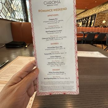 Chroma Modern Bar + Kitchen - Special occasion menu - New American Near Me - Orlando, Florida