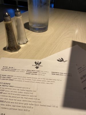 Menu photo 6 The Hard Shell Bellgrade Midlothian, VA