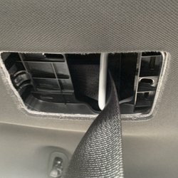 Avis Rent A Car - Missing plastic