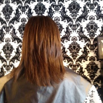 Hair Tech - Layering and bangs help bring out my hair's natural color. Easy to maintain. Lots of compliments. Love it!! - Hair Stylists Near Me - Alameda, California Hair Tech - Layering and bangs help bring out my hair's natural color. Easy to maintain. Lots of compliments. Love it!! - Hair Stylists Near Me - Alameda, California