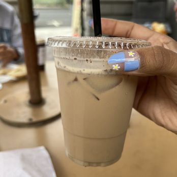 Sheldrake Coffee Roasting - Iced Chai Latte, I added cinnamon on top. - Coffee & Tea Near Me - Long Beach, California Sheldrake Coffee Roasting - Iced Chai Latte, I added cinnamon on top. - Coffee & Tea Near Me - Long Beach, California