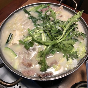 Pine Tree House - Ox bone knee soup! So delicious must get you will be so impressed! - Korean Near Me - Sacramento, California Pine Tree House - Ox bone knee soup! So delicious must get you will be so impressed! - Korean Near Me - Sacramento, California