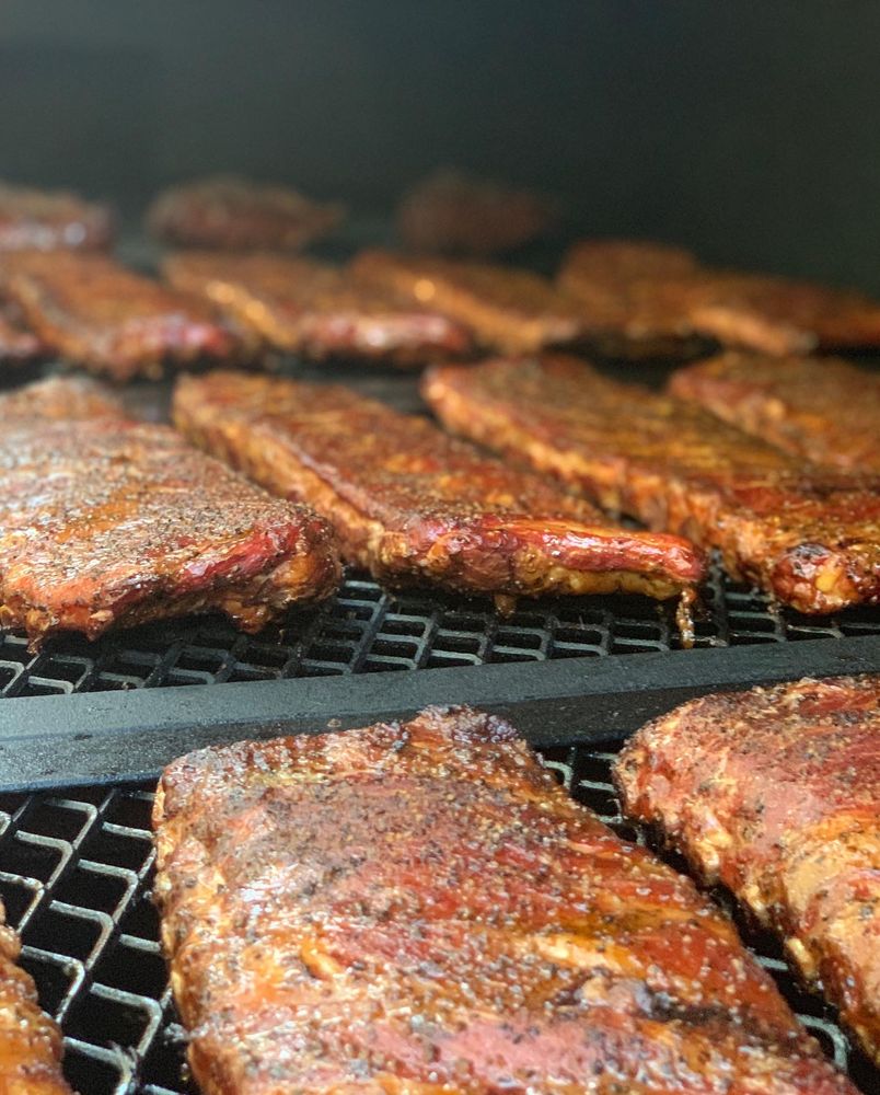 Food from Cochon King BBQ