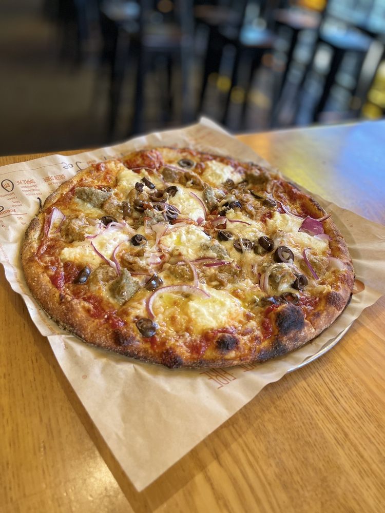 Food from Blaze Pizza