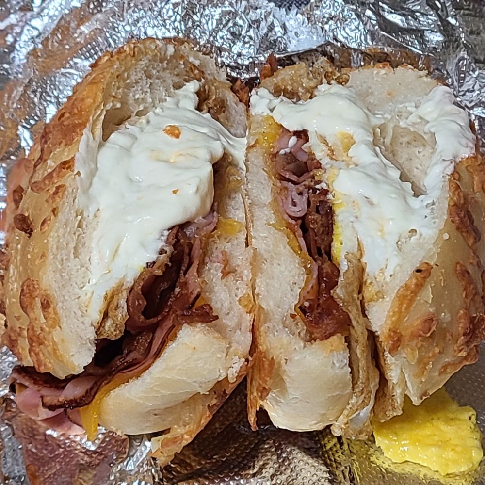 Manhattan Bagel - Farm house Egg Sandwich from Manhattan Bagel - Bagels Near Me - Westfield, New Jersey